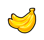 Wacky Panda Banana Symbol