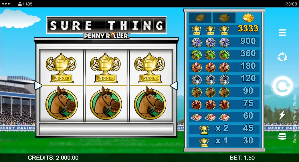 JSure Thing Penny Roller Cover Image